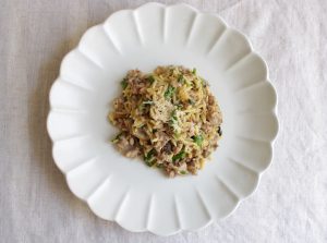 Sausage orzo
